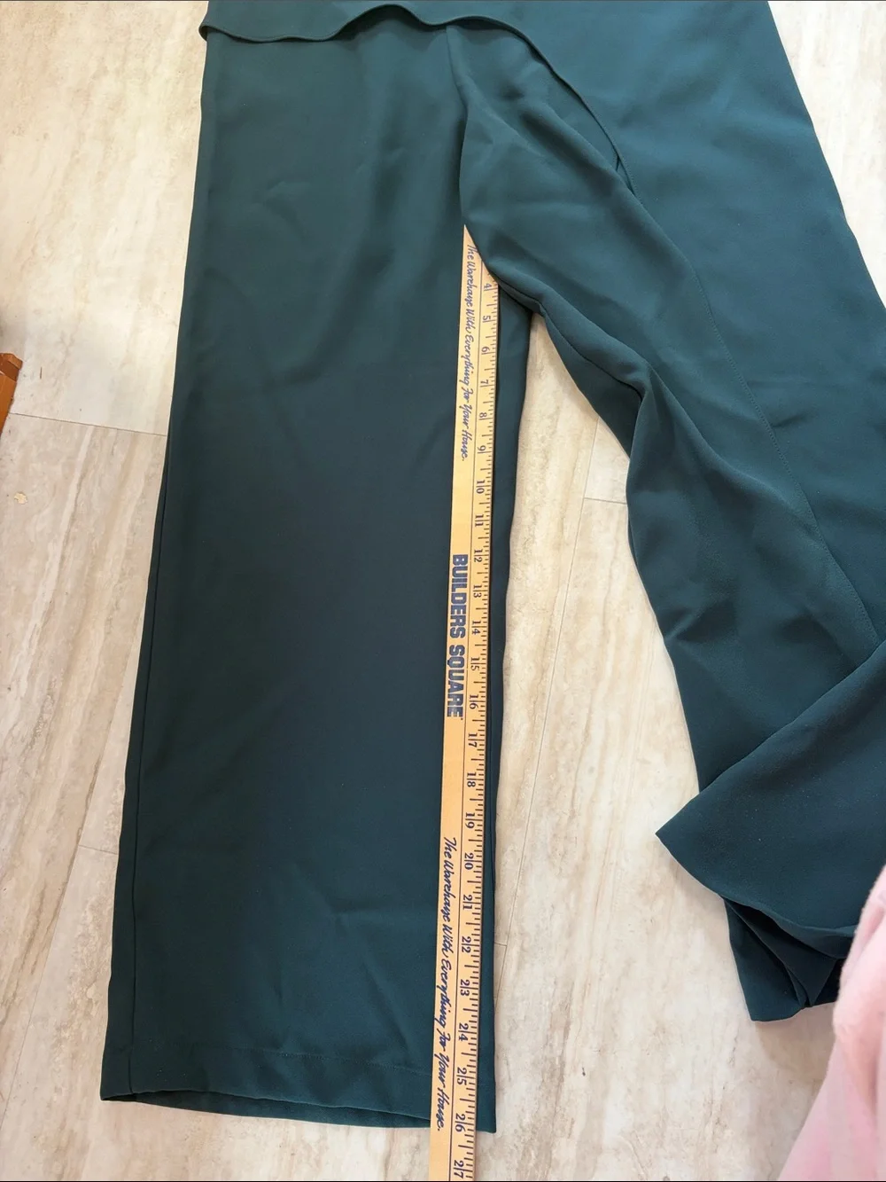 BCBGMAXAZRIA Dark Green One Shoulder Jumpsuit Wide Leg Formal Evening Romper